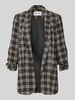PIECES Shaped Fit Longblazer mit Schalkragen Modell 'BOSELLA' Black