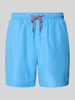 MCNEAL Zwembroek met elastische band Metallic blauw