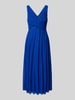 Christian Berg Cocktail Cocktailkleid mit V-Ausschnitt Royal