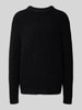 Jack & Jones Strickpullover in Bouclé-Optik Modell 'MEADOWS' Black