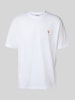 Only & Sons Regular fit T-shirt van puur katoen Wit