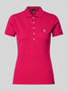 Polo Ralph Lauren Poloshirt mit Label-Stitching Modell 'JULIE' Pink