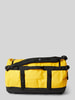 The North Face Duffle bag met labelprint Geel