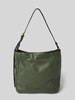 LIEBESKIND BERLIN Handtasche aus Leder mit Label-Detail Modell 'CHUDY' Oliv