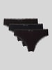 DORINA String aus Baumwoll-Mix im 3er-Pack Modell 'ESSENTIAL' Black