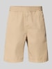 Carhartt Work In Progress Shorts mit elastischem Bund Modell 'FLINT' Beige