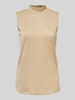 Christian Berg Woman Top mit Turtleneck Sand