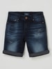 Only Slim fit jeans van sweatdenim, model 'Matt' Donkerblauw