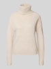 Christian Berg Woman Relaxed Fit Pullover in Strick-Optik Beige