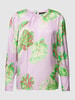 Marc Cain Blouse met all-over print Lila