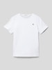 Calvin Klein Jeans T-Shirt mit Label-Stitching Modell 'MONO' Weiss