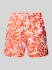 Polo Ralph Lauren Regular Fit Badehose mit Tunnelzug Modell 'TRAVELER' Orange
