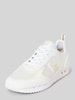EA7 Emporio Armani Sneakers met labeldetails, model 'BLACK AND WHITE' Wit