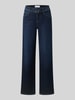 ANGELS Wide Leg Jeans aus Baumwoll-Mix im 5-Pocket-Design Dunkelblau