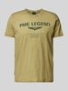 PME Legend T-Shirt mit Label-Print Gruen