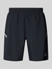 Under Armour Regular Fit Shorts mit Label-Print Modell 'Tech Utility' Black