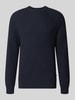 Matinique Regular Fit Pullover aus reiner Baumwolle Modell 'Hellson' Marine