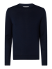 Selected Homme Pullover met merinowol, model 'Town' Donkerblauw