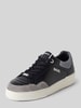 Balr. Sneakers van zuiver leer met labelprint Zwart