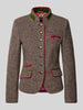 WHITE LABEL Blazer mit Stehkragen Taupe