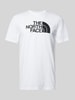 The North Face T-Shirt mit Label-Print Modell 'EASY' Weiss