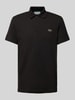 Lacoste Poloshirt mit Label-Detail Black