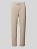 Only & Sons Regular fit stoffen broek met tunnelkoord, model 'NEWKODYL LIFE LINUS' Beige