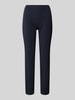 Raffaello Rossi Skinny Fit Hose mit breitem Bund Marine