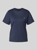 Weekend Max Mara Regular fit T-shirt van puur katoen, model 'VENACO' Marineblauw