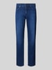 Brax Slim Fit Jeans mit Knopfverschluss Modell 'CADIZ' Marine