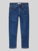 Mango Slim Fit Jeans im 5-Pocket-Design Dunkelblau