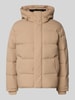 Tommy Jeans Regular Fit Steppjacke mit Kapuze Beige