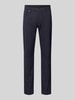 bugatti Regular fit broek met viscose, model 'Cordoba' Marineblauw