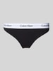 Calvin Klein Underwear String mit elastischem Logo-Bund Black