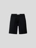 Frescobol Carioca Sweatshorts mit Reißverschlusstaschen Black