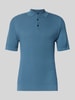 Matinique Slim fit poloshirt met knoopsluiting Oceaanblauw
