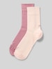 PUMA Socken mit Label-Print im 2er-Pack Rosa