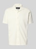 Marc O'Polo Regular Fit Freizeithemd aus Baumwoll-Mix Offwhite