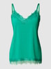 FREE/QUENT Top in lingerielook, model 'Bicco' Groen