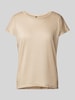 Vero Moda Loose Fit Top aus Viskose-Mix mit Effektgarn Modell 'SARAH AVA' Silber Melange