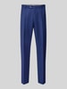 bugatti Straight Fit Hose aus Schurwoll-Mix Royal