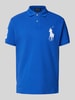 Polo Ralph Lauren Regular Fit Poloshirt mit Label-Stitching Royal