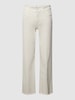 Cambio Jeans in verkürzter Passform Modell 'FRANCESCA' Sand