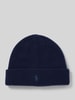 Polo Ralph Lauren Beanie aus Kaschmir mit Label-Stitching Marine