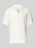 s.Oliver RED LABEL Oversize Freizeithemd aus reiner Baumwolle Weiss