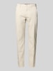 Marc O'Polo Shaped fit chino van katoenmix, model 'STIG' Beige