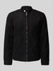 Only & Sons Regular fit jack in leerlook, model 'MIKE' Zwart