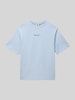 Garcia T-Shirt mit Rundhalsausschnitt Bleu