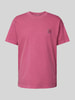 Carhartt Work In Progress T-Shirt mit Label-Patch Modell 'Nelson' Pink