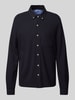 Fynch-Hatton Freizeithemd mit Button-Down-Kragen Marine